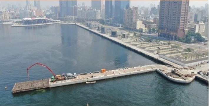 高雄港第三船渠大港橋暨遊艇碼頭專區擋浪設施新建工程2