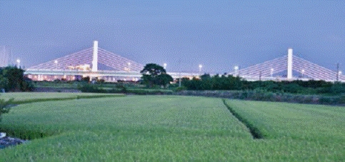 新竹市溪州橋改建工程完成情形